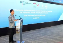 Wamenkes RI dan Menteri Federal Jerman Perkuat Komitmen Produksi MMS Bayer