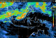 Prakiraan Cuaca Ibu Kota Provinsi se-Indonesia, 26 Agustus