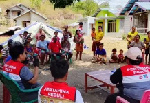 Relawan Pertamina Tembus Pelosok NTT, Salurkan Bantuan ke Warga