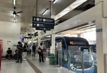 Halte Cawang Lengang di Tengah Penyesuaian TransJakarta Hari Ini