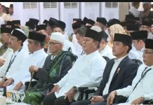 Ketibaan Presiden Prabowo di Muktamar NU, Disambut Kiai