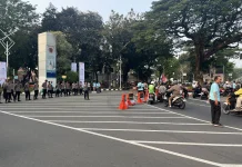 Jalan Gerbang Pemuda Ditutup imbas Aksi RUU Perampasan Aset