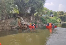 Antisipasi Pencemaran, Pemkot Bekasi Bersama TNI AL Susur Kali Bekasi