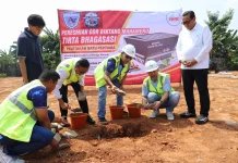 Pemkab Bekasi Dukung Pembangunan GOR Voli Bintang Mahameru Tirta Bhagasasi