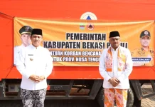 Pemkab Bekasi Kirim 20 Ton Bantuan Logistik untuk Korban Gempa NTT