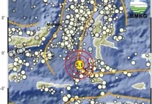 Gempa M5,1 Guncang Laut Maluku, Tidak Berpotensi Tsunami