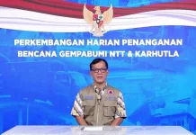 BNPB: Korban Meninggal Gempa NTT Tetap 111 Orang