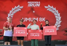 Semarak Merdeka Run Jadi Energi Odekta Naibaho, Catat Waktu Finish 26 Menit