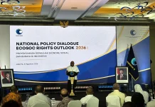 Menteri HAM Luncurkan Kajian Human Rights Indonesia 2036