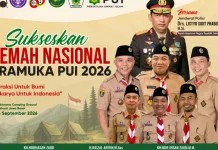Kemah Nasional Pramuka PUI 2026 Digelar di Sukabumi, Libatkan 5.000 Peserta