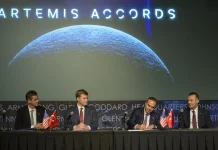 Türkiye Resmi jadi Negara ke-71 Penandatangan Artemis Accords NASA