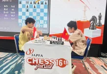 Sebanyak 520 Pecatur Ikuti JAPFA Chess Festival 2026