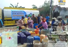 Kementerian PU Salurkan 11.800 Liter Air Bersih Atasi Kekeringan di Jonggol