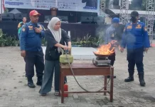 Dinas Pemadam Kebakaran Bekasi Ingatkan Masyarakat Bahaya Tabung Gas Bocor