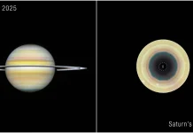 Teleskop Hubble Temukan Pola Atmosfer 10 Sisi di Kutub Selatan Saturnus