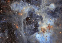 Hubble Ungkap “Superbubble” Raksasa dan Ribuan Bintang Bayi
