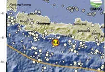 Gempa M5,4 Guncang Cilacap, BMKG Laporkan Tak Berpotensi Tsunami
