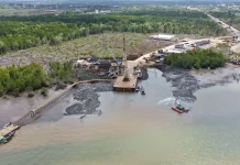 Kementerian PU Percepat Jembatan Pulau Laut, Progres Capai 11,3 Persen