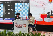 JAPFA Chess Festival 2026: Satria Duta Kalahkan Khuong Dau di Babak Keenam