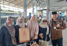 Manajemen KAI Services Menyapa Pelanggan di Sebelas Regional