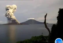 Anak Krakatau Erupsi Menerus, BRIN Nilai Kolom Letusan Diduga Capai Tropopause