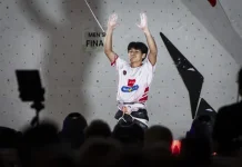 Srondeng Raih Perunggu Lead World Climbing Series Koper