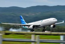 Erupsi Krakatau, Garuda Hentikan Layanan Penerbangan hingga Senin Siang