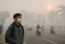Korlantas Imbau Pengendara Waspadai Abu Vulkanik Anak Krakatau
