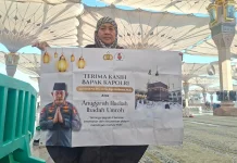 Sampai di Mekkah-Madinah, Bi Heni Ucap Rasa Syukur untuk Kapolri