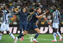 Gol di Penghujung Laga Antarkan Tiga Poin Penuh Lazio atas Udinese