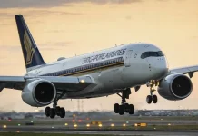 Erupsi Gunung Anak Krakatau, Singapore Airlines Tunda Enam Penerbangan