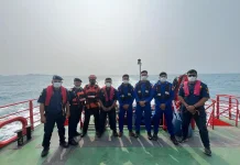 KSOP Banten dan Tim SAR Gabungan Cari Lima Jurnalis Hilang Kontak di Selat Sunda
