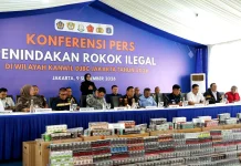 Bea Cukai Jakarta Perkuat Pengawasan Peredaran Rokok Ilegal