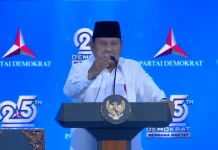 Presiden Prabowo ke Demokrat: Kita Punya Cita-cita dan Prinsip yang Sama