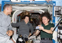 Astronaut ISS Teliti Aliran Darah hingga Suhu 2.000 Derajat Celsius