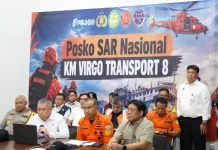 Basarnas Kerahkan 15 Armada Cari Korban KM Virgo yang Masih Hilang