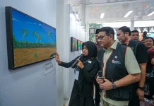 Kemen-Ekraf Bantu Pulihkan Trauma Anak Aceh Tamiang lewat Seni Lukis