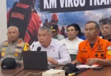 Menhub: Tim SAR Evakuasi 114 Korban Kapal Virgo Transport 8