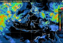 Prakiraan Cuaca Ibu Kota Provinsi se-Indonesia, 15 September
