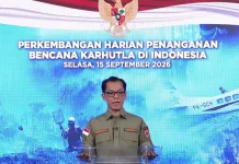 BNPB Paparkan Kondisi Karhutla 15 September 2026 di Sejumlah Wilayah Indonesia