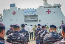 Wamensos Dukung Misi Kemanusiaan Satgas Port Visit 2026
