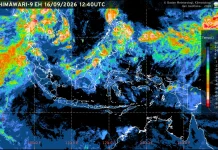 Prakiraan Cuaca Ibu Kota Provinsi se-Indonesia, 17 September