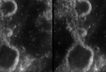 LRO Temukan Kawah Bulan “Sekali Seabad” Berukuran 728 Kaki