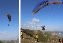 KONI Ajak Delegasi Timor Leste Jajal Paralayang Sky Lancing