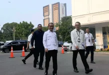 Presiden Gelar Rapat Paripurna DEN, Sejumlah Menteri Tiba di Istana