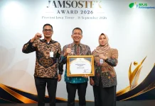 Pemkab Bojonegoro Raih Peringkat Kedua Jamsostek Award Jawa Timur 2026