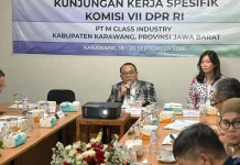 Komisi VII DPR RI Serap Aspirasi Industri di PT M-Class Industry Karawang