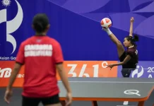 Sumaya ke Semifinal, Teqball Indonesia Berpeluang Raih Medali Asian Games