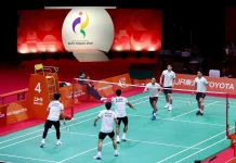 Adaptasi Jadi Fokus, Tim Bulu Tangkis Indonesia Jajal Arena Pertandingan