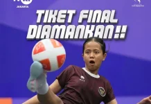 Tembus Final Asian Games 2026, Sumaya Bidik Medali Emas Teqball Indonesia